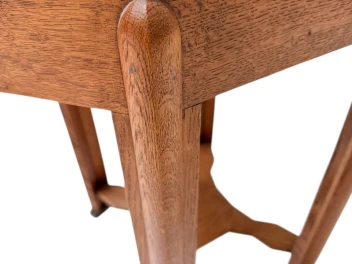 Art Deco Amsterdamse School Octagonal Side Table, 1920s